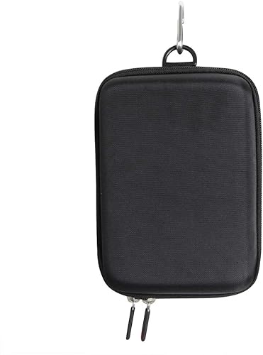 Miniatura 5 de Hermitshell Estuche rígido de viaje para UranHub/SNAPTAIN H823H Mini/SNAPTAIN H823H Plus portátil Mini Drone RC Pocket Quadcopter (Negro + Rojo)