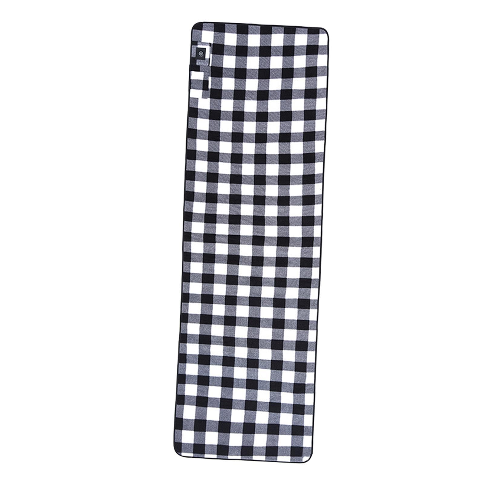 F Fityle Chauffe-Sac de Couchage Matelas Coussin Chauffant Tapis Chauffant Réglable en Polyester Flanelle pour Randonnée Extérieure Convient Au Camping Aux SPO