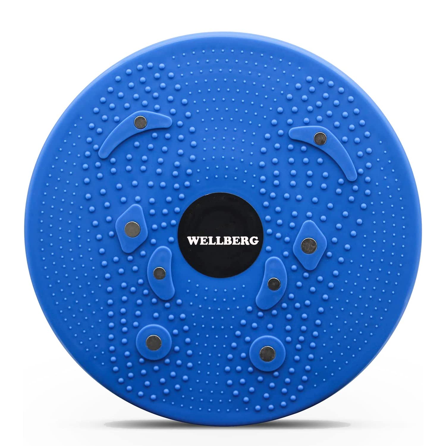 WELLBERG Body-Sculpting Ab Rotating Waist Twisting Disc with 8 Magnets Aerobic Exercise Fitness Equipment, Body Sculpting Waist Abdominal Muscle Exercise Balance Board (Multi Color)-picture-24