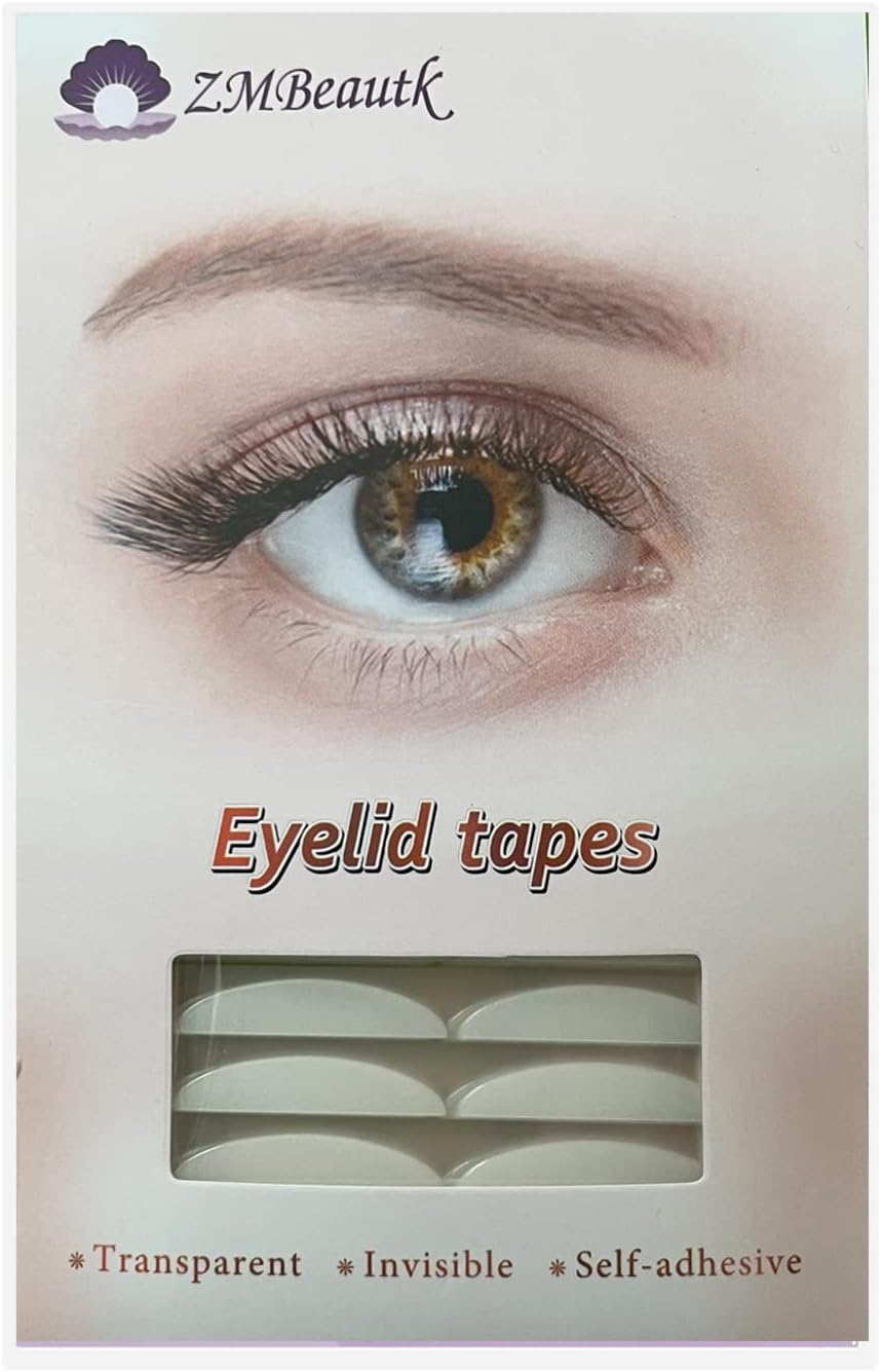 5MM Eyelid Tapes，280pcs Invisible Eyelid Correction strips Beauty Tools, Medical-use Fiber Eyelid Lift Striper(Sticky on One side), Instant Eye Lift Without Surgery, Perfect for Uneven Mono-Eyelids