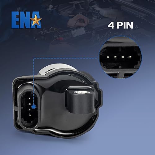 Miniatura 6 de ENA Juego de 4 bobinas de encendido redondas compatibles con Chevrolet GMC Pontiac Impala Corvette Tahoe Express Escalade Silverado Suburban 1500