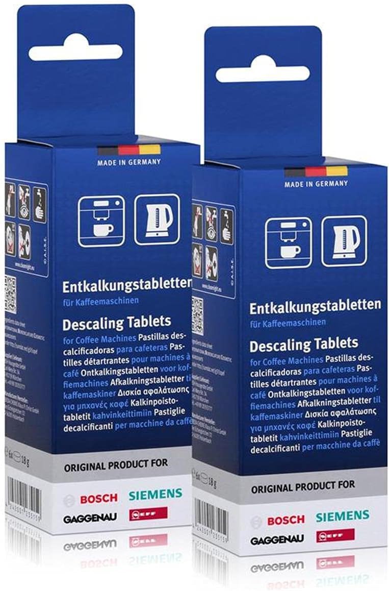 Bosch Decalcifying Tablets for Coffee Machines and Kettles