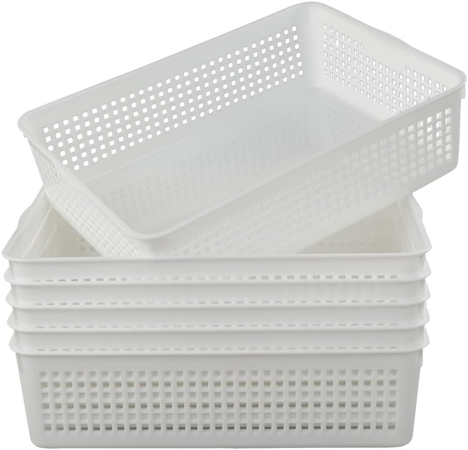 Lesbin Plastic Storage Trays Baskets