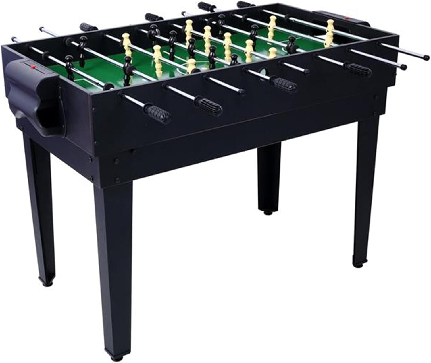 5 in 1 Multi-Function Game Table, Game Table Set, Game Room, Home Entertainment, Billiards, Putt Hockey, Table Football, Table Tennis and Basketball Black/Blue