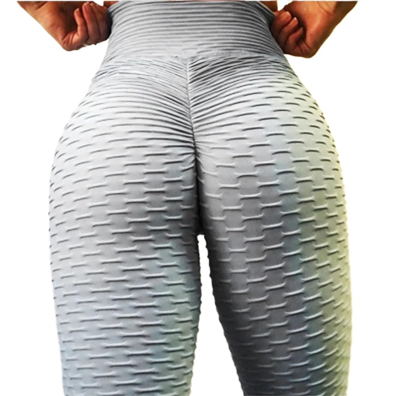 Leggins Donna Pantaloni Lady Yoga Leggings Jacquard Rosa