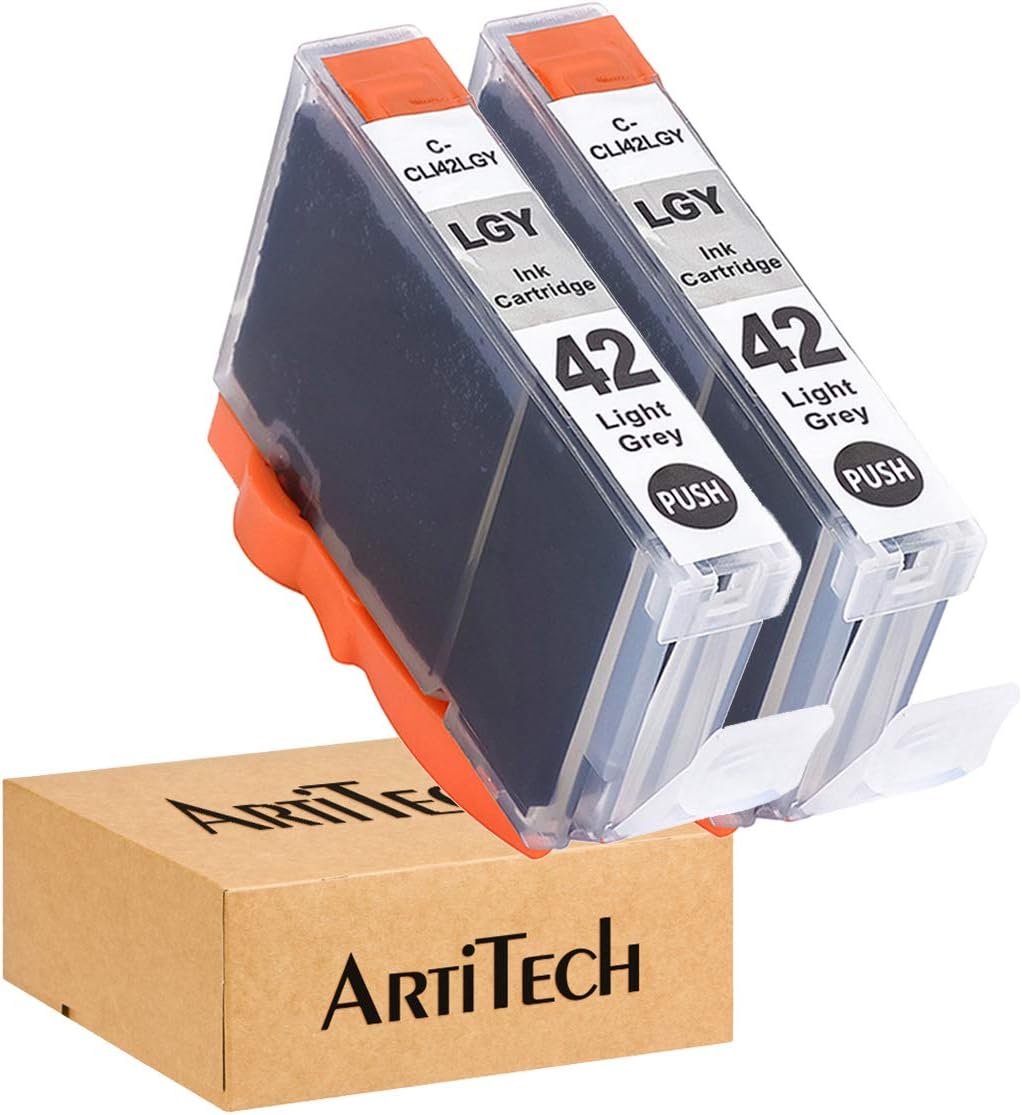 Cartuccia Canon CLI-42LGY Grigio Chiaro Per PIXMA PRO-100 - Foto 8