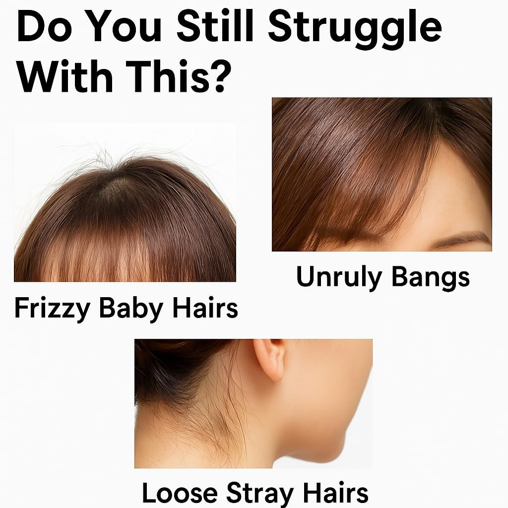 プラスオーポイントリペア ピュアヘアフィニッシングスティック ベビーヘア&エッジコントロール 前髪&スリックバックスタイル用 強力ホールドヘアマスカラ 日本製 ピュアサボンの香り - 5