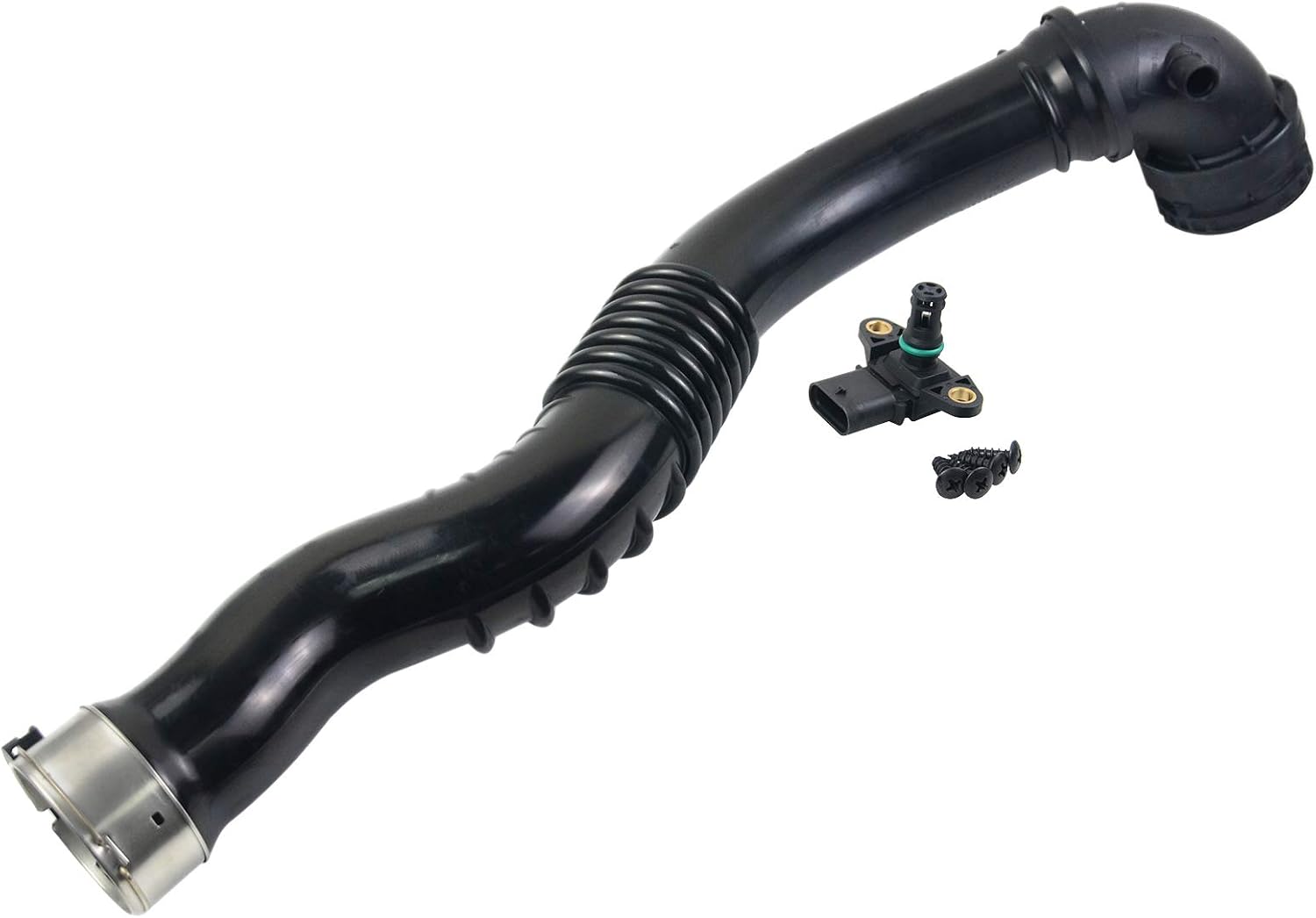 Dynast Intake Hose Intercooler w/Sensor 13717605044 Replacement for 228i 320i xDrive 328i 428i X3 X4 xDrive28i 13717597592