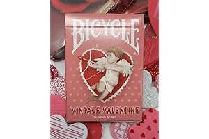 Hidden Picture Valentine's Day Treat: Bicycle Vintage Valentine Playing Cards