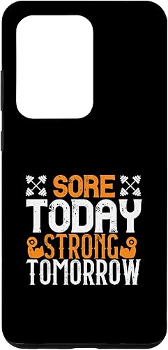 Galaxy S20 Ultra Sore Today, Strong Tomorrow - Funny Gym Trainers Case