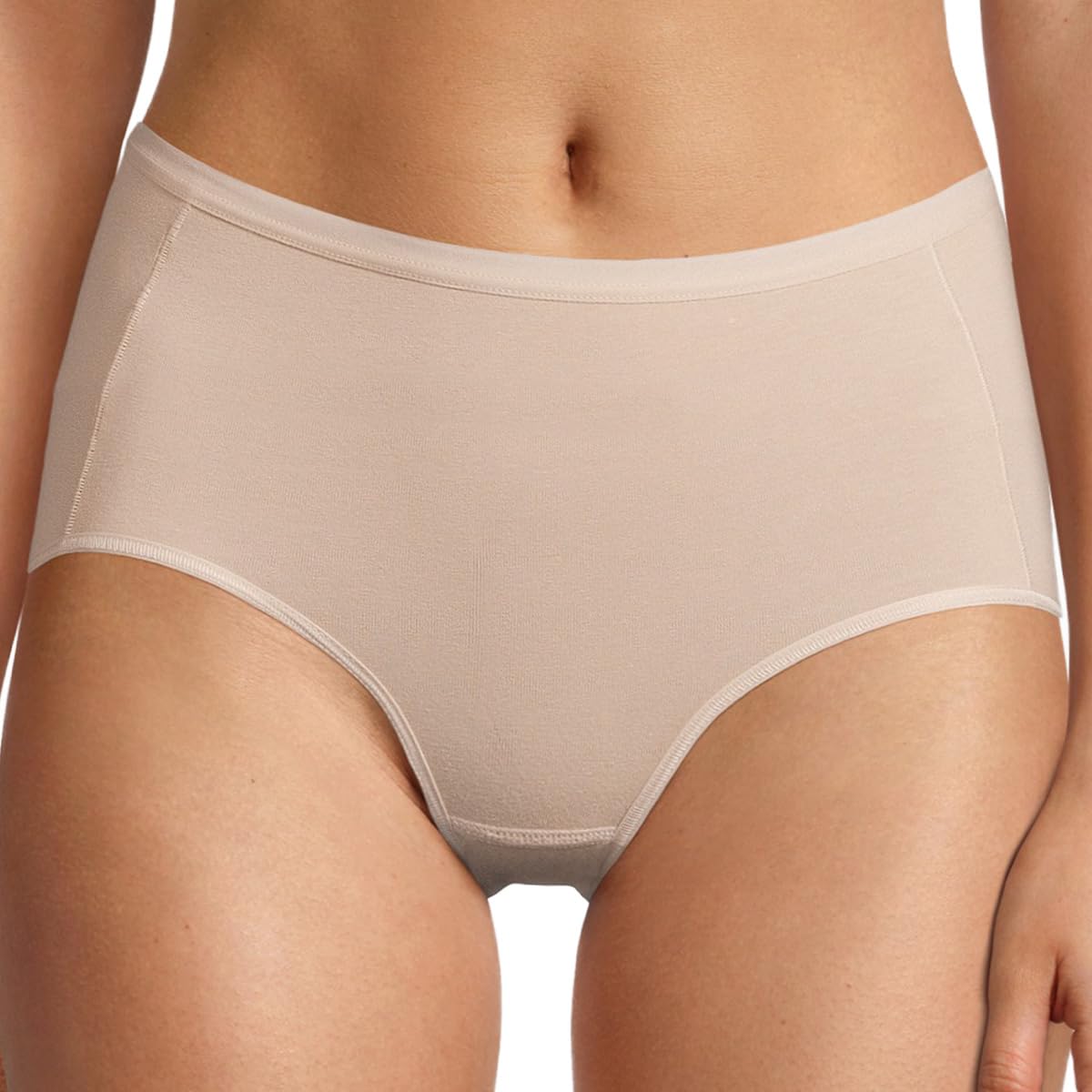Nina von C. 6er Pack Taillen Slips für Damen – Bequemer Taillenslip aus elastischem Material, Klassischer Schnitt mit Gummibund, Weich & Atmungsaktiv – Vielseitiges Basic für Alltag & Freizeit