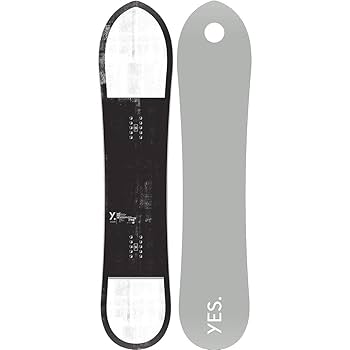 YES420スノーボード 青色デザイン YES Snowboards