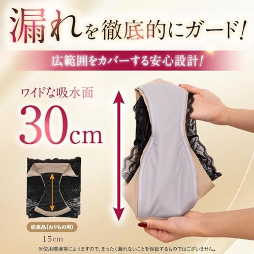 momoful サニタリー吸水ショーツ B0DTHDZF6J の商品画像 2
