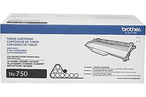 Brother TN750 Genuine High Yield Toner Cartridge