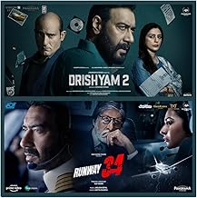 Vinyl Record Disc – Drishyam 2 + Runway 34 Premium Vinyl with 33 1/3 RPM speed support | Made in India