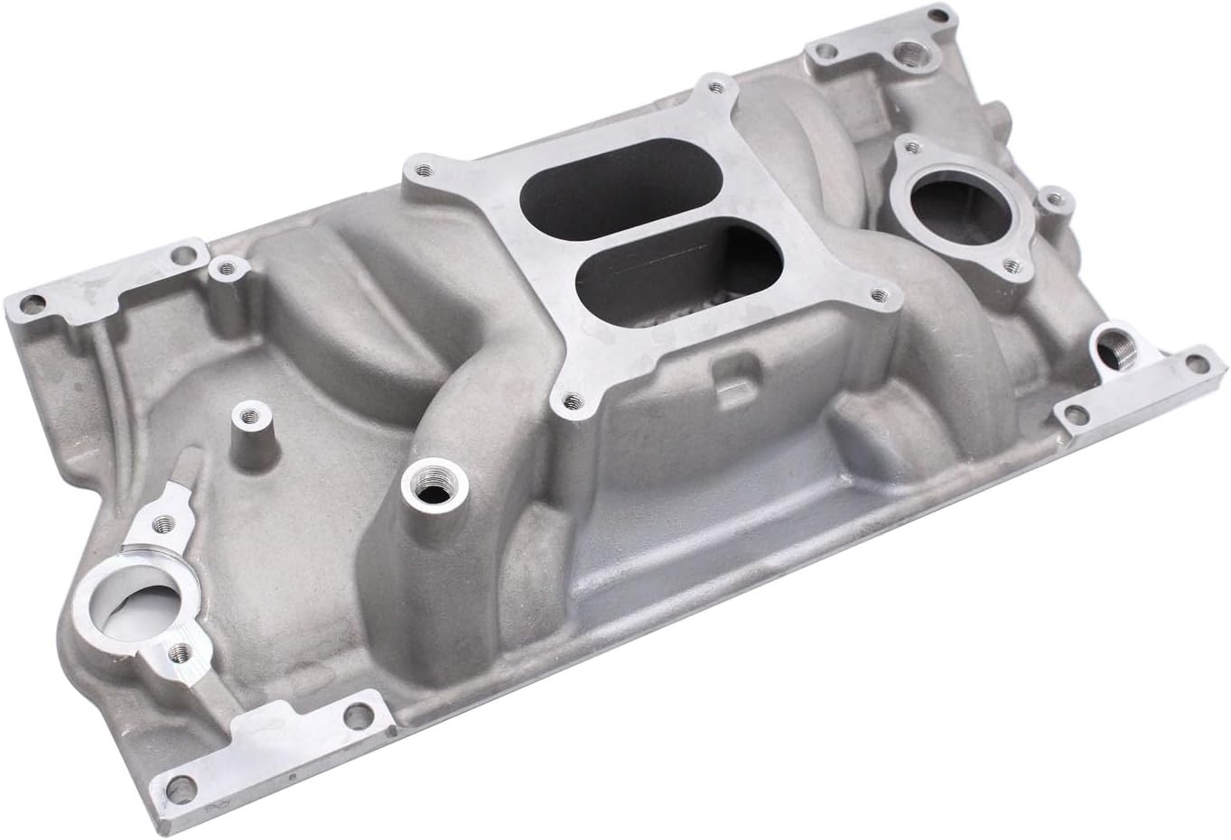 SBC Aluminum Intake Manifold Vortec Dual Plane Compatible for 350,383 1997-up
