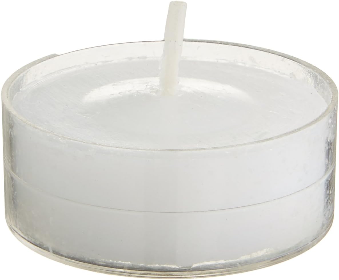 50-Piece Tealight Candles, White Citronella