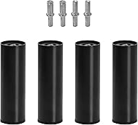 Vista 15 de Patas de metal de 2 pulgadas de repuesto para base de cama ajustable eléctrica, tornillo no ajustable en patas cortas