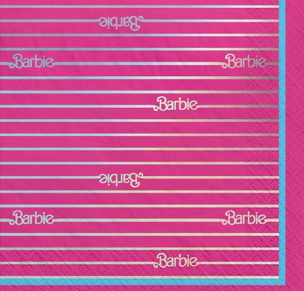Malibu Barbie Plastic Scene Setter, 8.4ft x 5.4ft