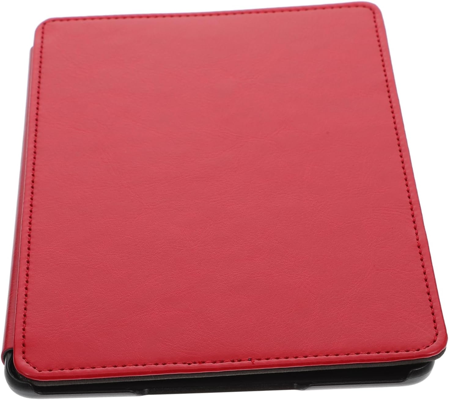 Ebook Leather Case Cover with Magnet Closure E-Reader Accessory E-Reader Protection Screen Protectors Handheld E-Reader Case Ebook Lightweight Covers Ereaders Superfine Fiber Red