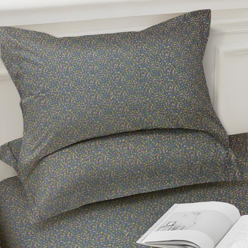 Image of Weave & Decor Soft Comfortable 144 TC 90x90 inches Printed Cotton Double Bed Bedsheet with Two Pillow Covers