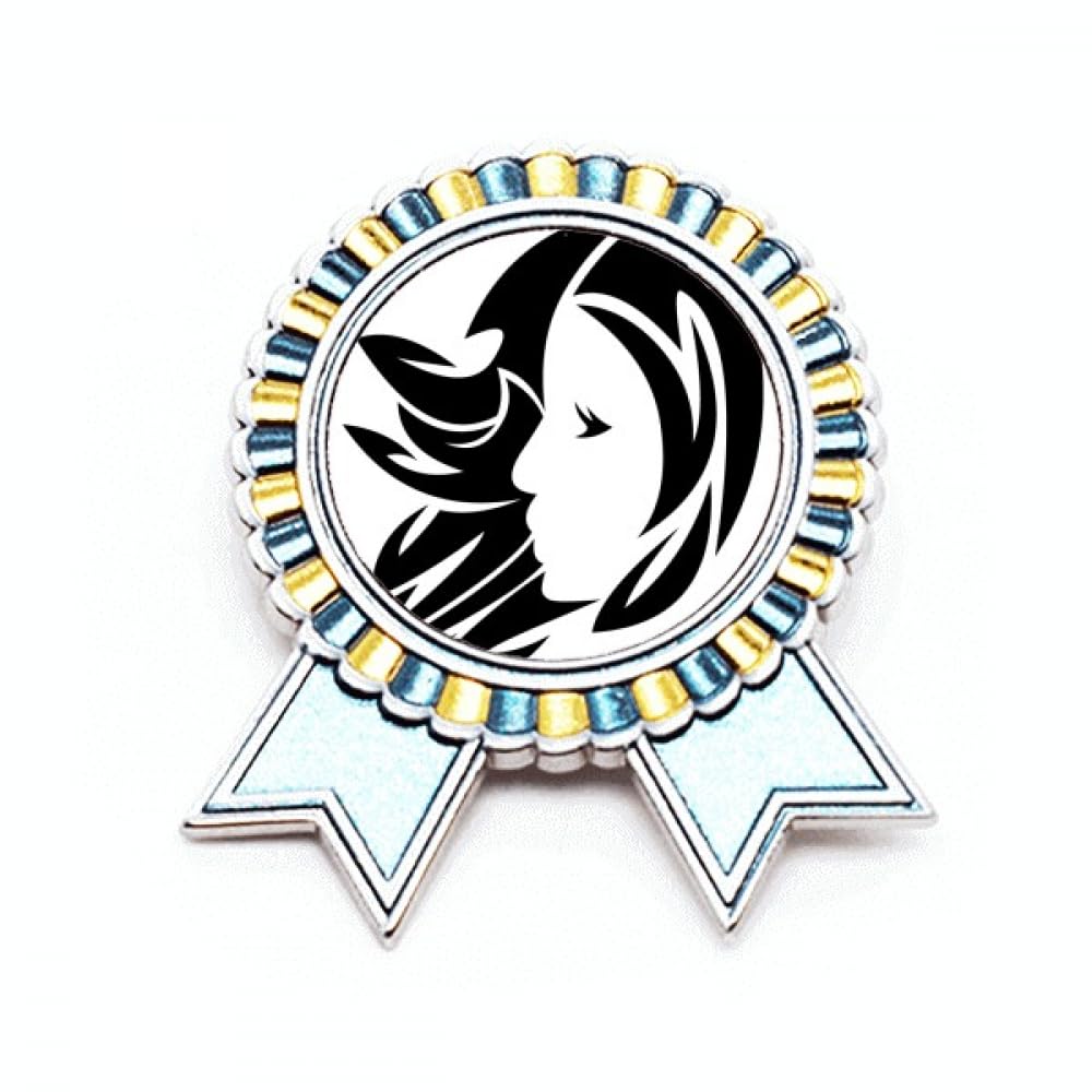 Broche Vierge constellation zodiaque métal taille M accessoire mode veste