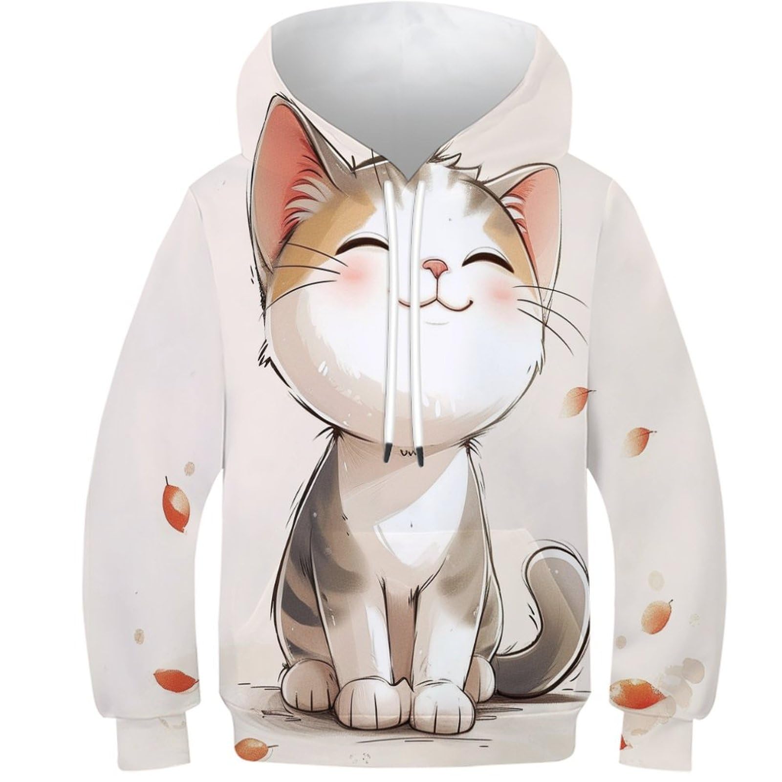 Sweat chat 3D garçon idée cadeau d'anniversaire originale pour ado 12-14 ans - 8