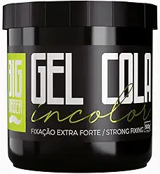 Gel Cola Big Barber 500g Incolor Profissional