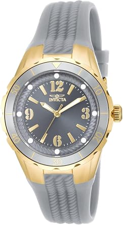 Invicta Womens 17483 Angel Analog Display Japanese Quartz Gray Watch