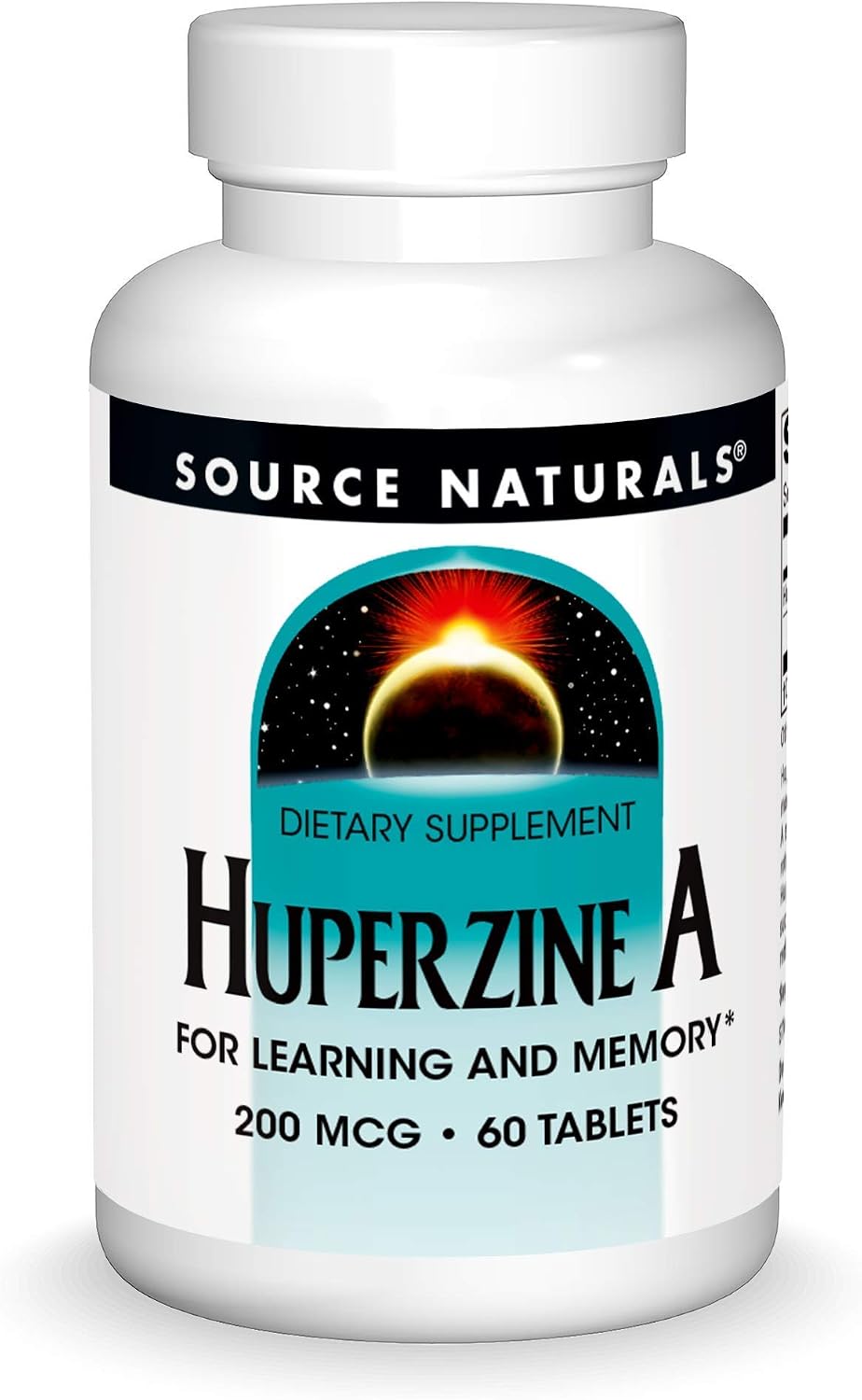 Source Naturals Huperzine A 200mcg for Learning & Memory - 60 Tablets