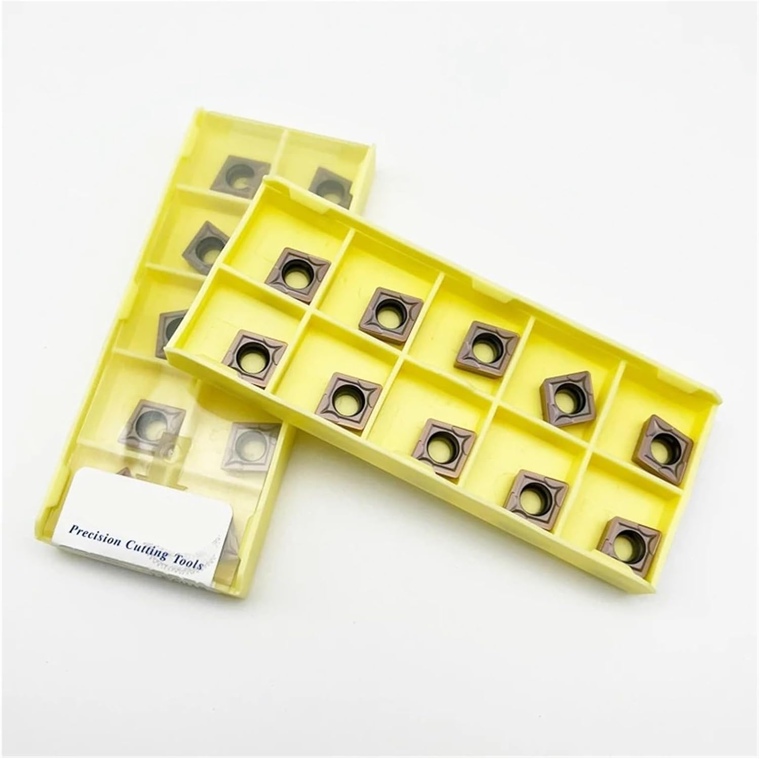Turning Inserts Carbide Insert Cutter CCMT060204 CCMT060208 CCMT09T304 CCMT09T308 CCMT120404 CCMT120408 LF6018 CNC Lathe Turning Tool(20PCS,LF6018_CCMT060204)