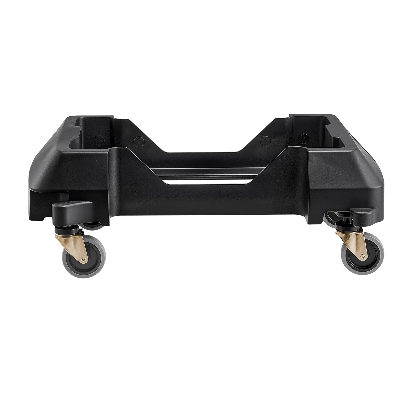 VEVOR Plataforma Rodante para Contenedores de Basura, Base Rodante Delgada para Contenedores de Basura con 4 Ruedas Bloqueables, Capacidad de Peso de 90,1 kg, Carrito Rodante Multiuso, Negro