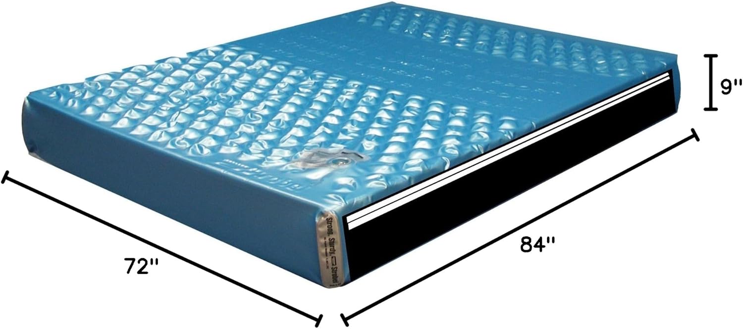 Strobel Organic Premium Hydro-Support 302 Waterbed Mattress 2 Layer Waveless King