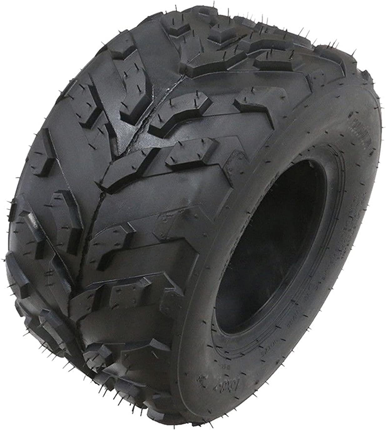 16X8-7 7" 4 Ply Rated Tubeless Tire for 50cc 70cc 90cc 110cc 125cc ATV Quad Go Kart Honda ATC70 Mini Bike Red Cat Sunl Suzuki