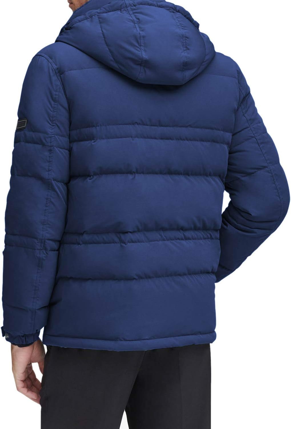 Andrew Marc Men's Huxley Mid Length Water Resistant Crinkle Down Jacket - Image 3
