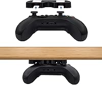Vista 1 de Mcbazel Under Desk Mount for Xbox Series XS, Xbox One XS, Xbox One, Xbox 360, Switch Pro Controller, Table Stand Holder Compatible with Xbox and