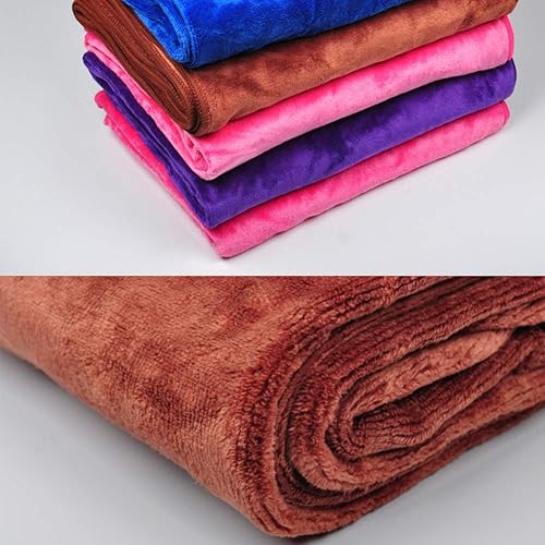 Miniatura 4 de Toallas de limpieza de microfibra para automóviles, toalla de limpieza de absorción de agua suave de microfibra de 400 GSM, color morado