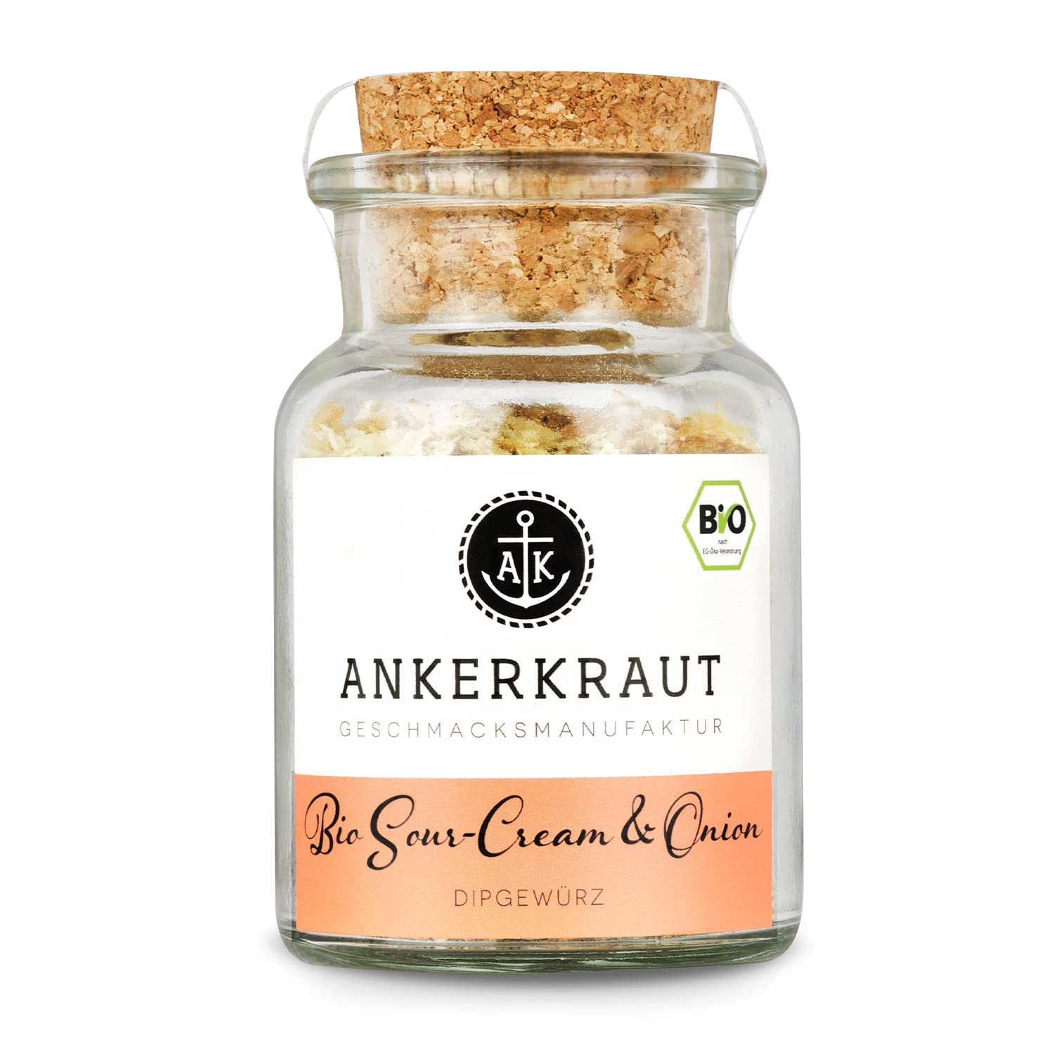 Ankerkraut BIO Sour Cream & Onion, für einfache Dip-Zubereitung, 70 g
