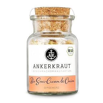 Ankerkraut BIO Sour Cream & Onion, für einfache Dip-Zubereitung, 70 g