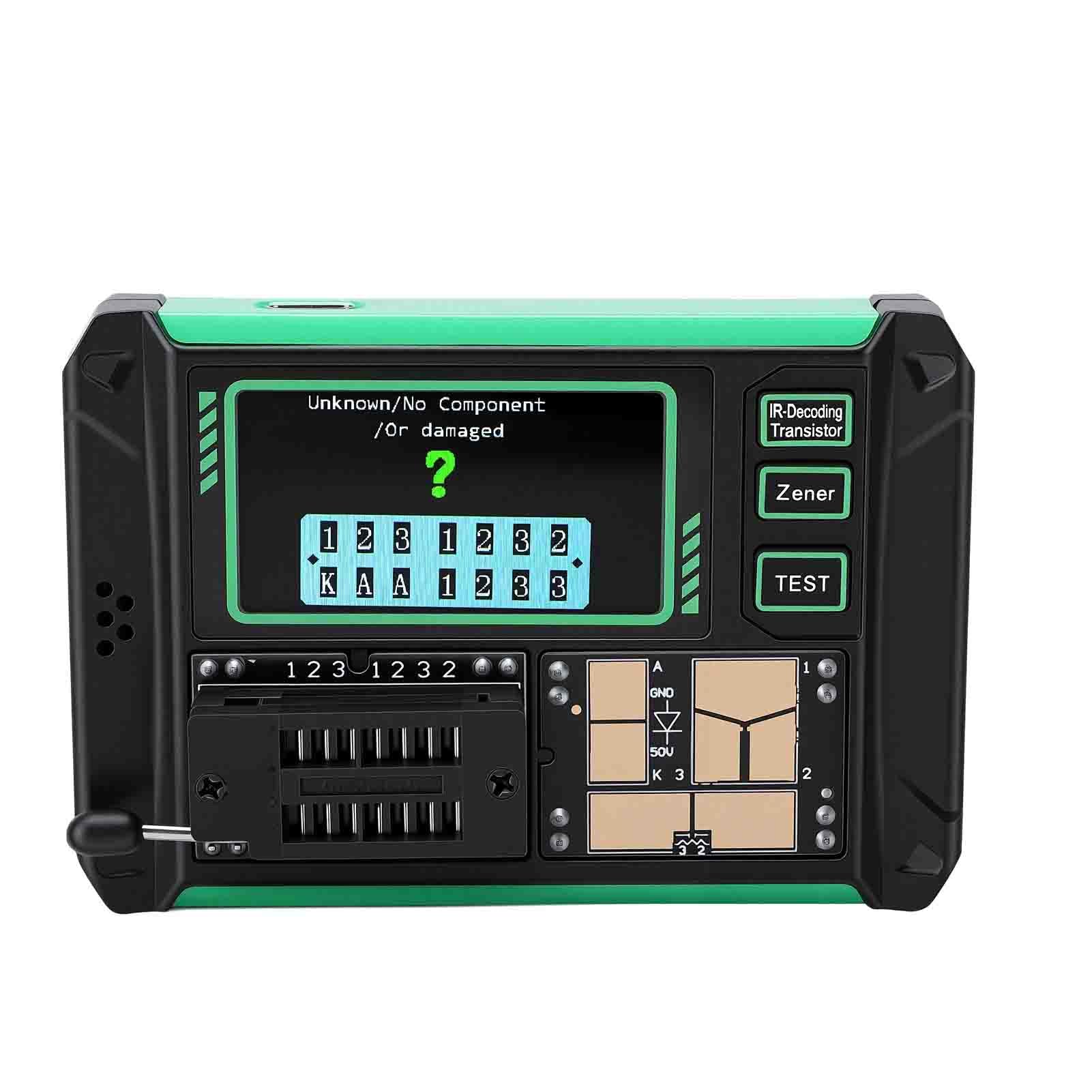 Sorandy Probador de Transistores Identificación Automática Pantalla de