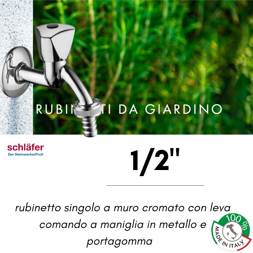 Schläfer 433110 1/2-Inch Drain Valve Chrome - Image 4