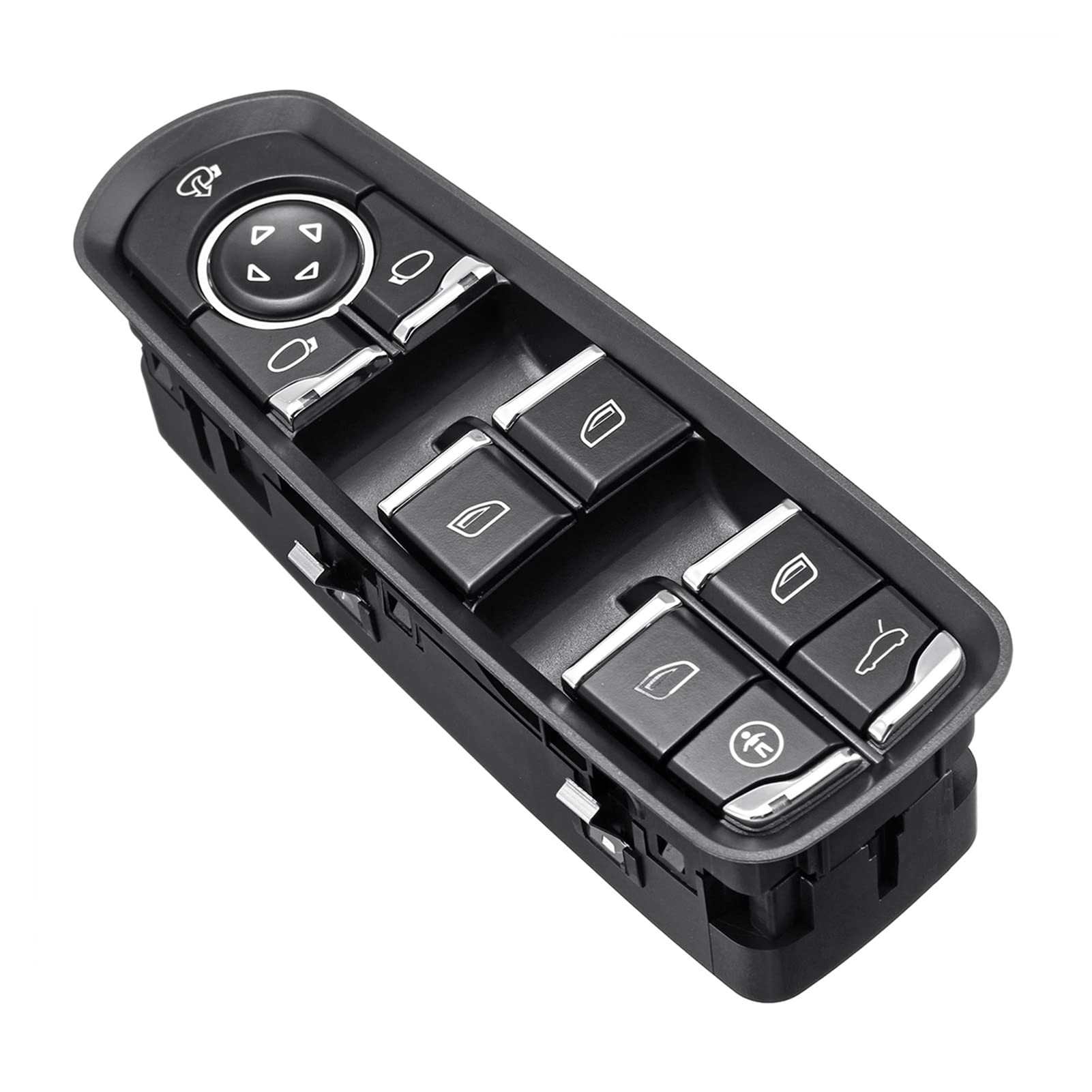 Electric Window Master Control Switch Driver 7PP959858 MDML RDML HDML KDML AEDML Front Door Driver Side Electric Power Window Switch With Child Lock For P&orsche For Panamera (Color : B)