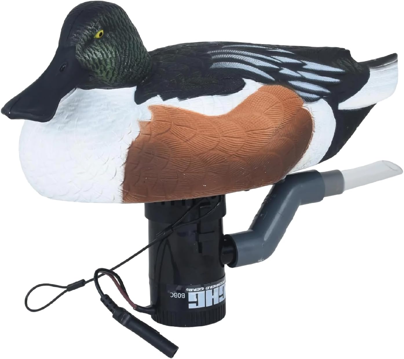Avery GHG Finisher Swimmer Motion Decoy – Realistic Motorized Waterfowl Decoy with Natural Swim Action and 7-Hour Run Time