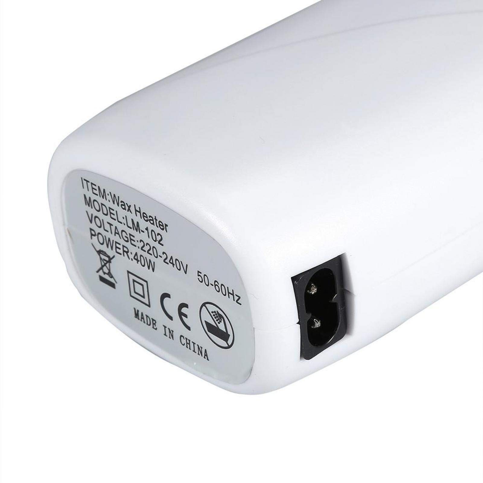 Agatige 1 PCS Calentador De Cera Depilatoria, Profesional Portátil Eléctrico Calentador Cera Roll On Maquina Cera Roll On Cera Depilatoria Caliente Aparato Para La Depilación Para Hombres Y Mujeres