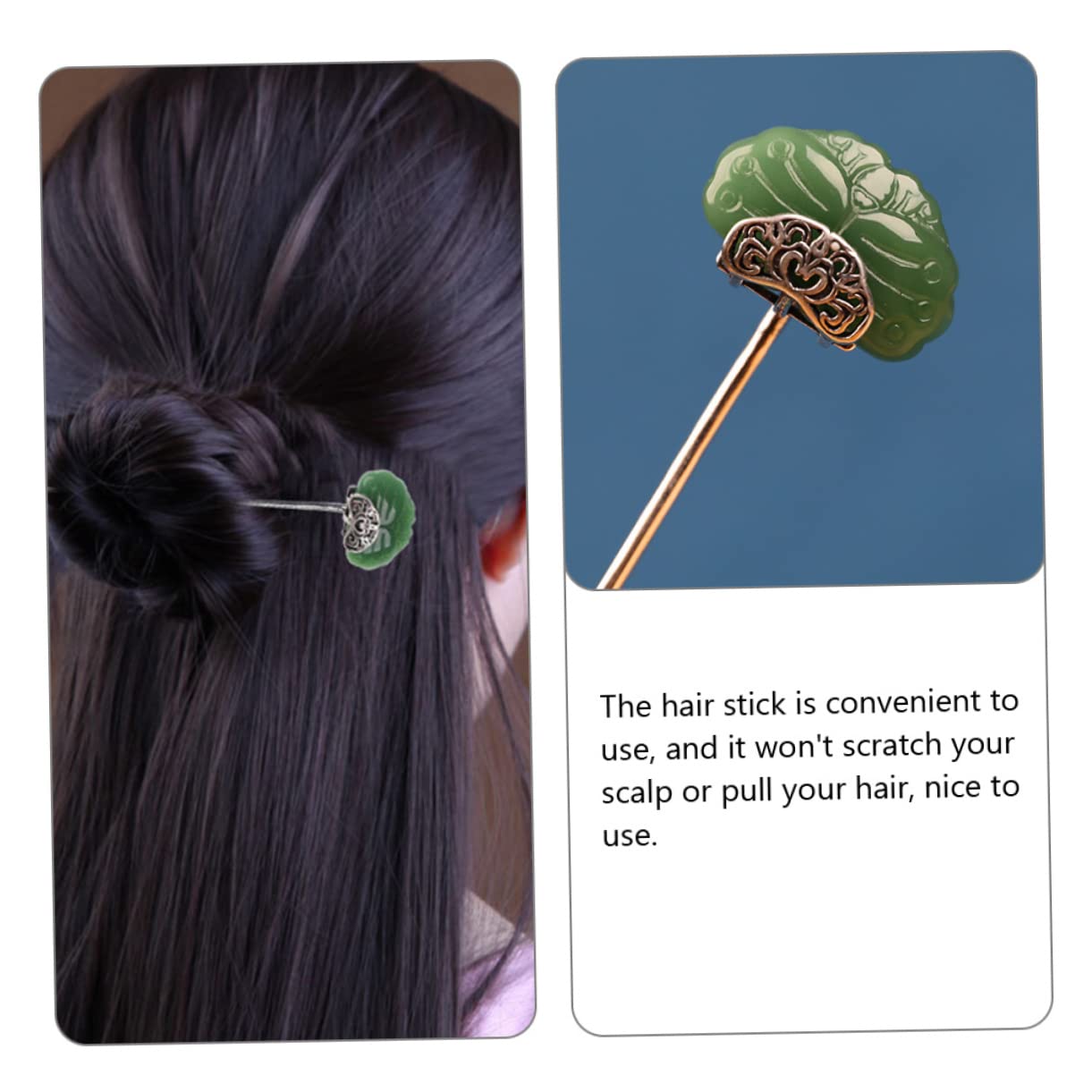 MAGICLULU 5 Stücke Retro Haar Stick Legierung Haar Toer Für Frauen Chinesische Essstäbchen Haar Dutt Pin Haar Zubehör Styling Werkzeug
