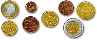 80 Rechen-Münzen sortiert im Beutel, Eurogeld, Rechengeld zum Lernen | Wiemann Lehrmittel