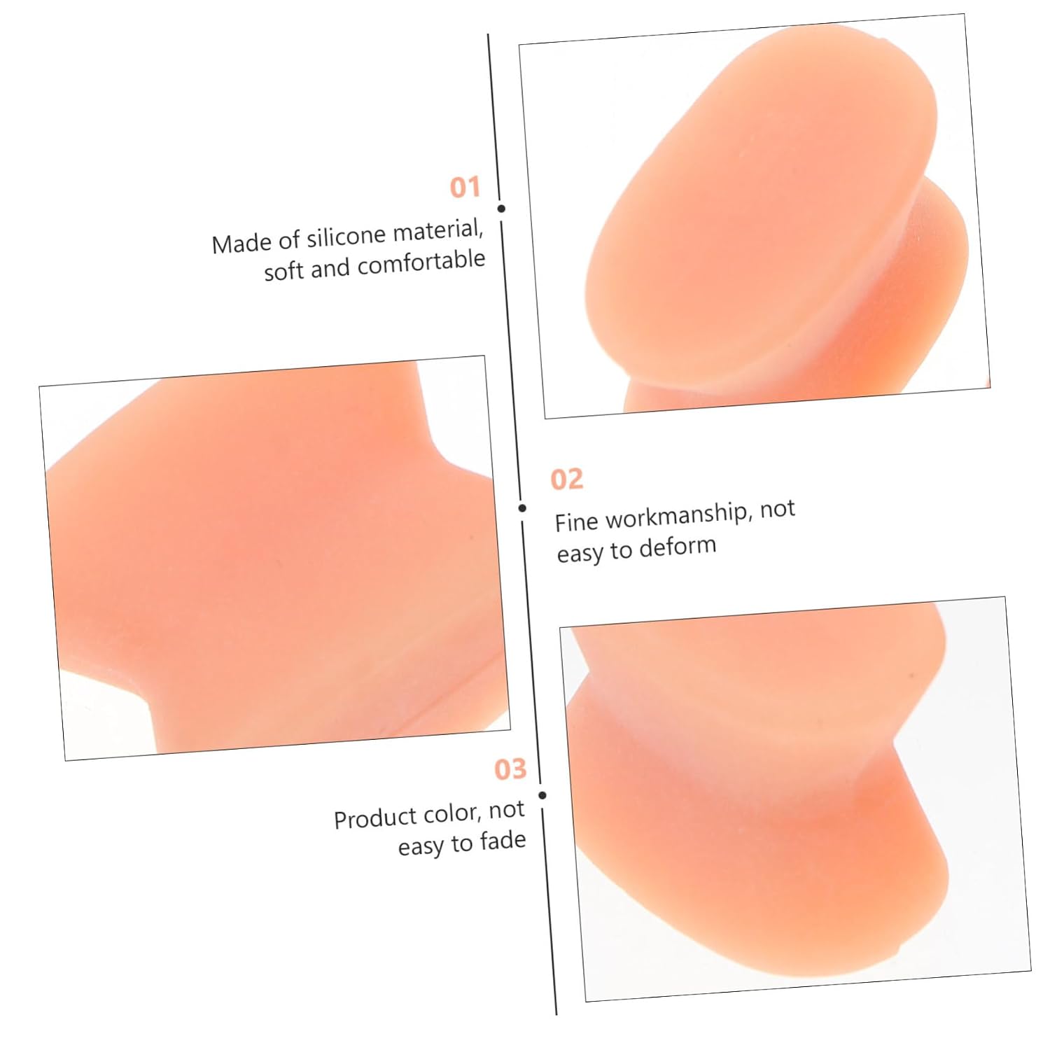 VALICLUD 8pcs Ingrown Toenail Tool Toe Corrector Toe Separators for Women Pedicure Bunions Relief