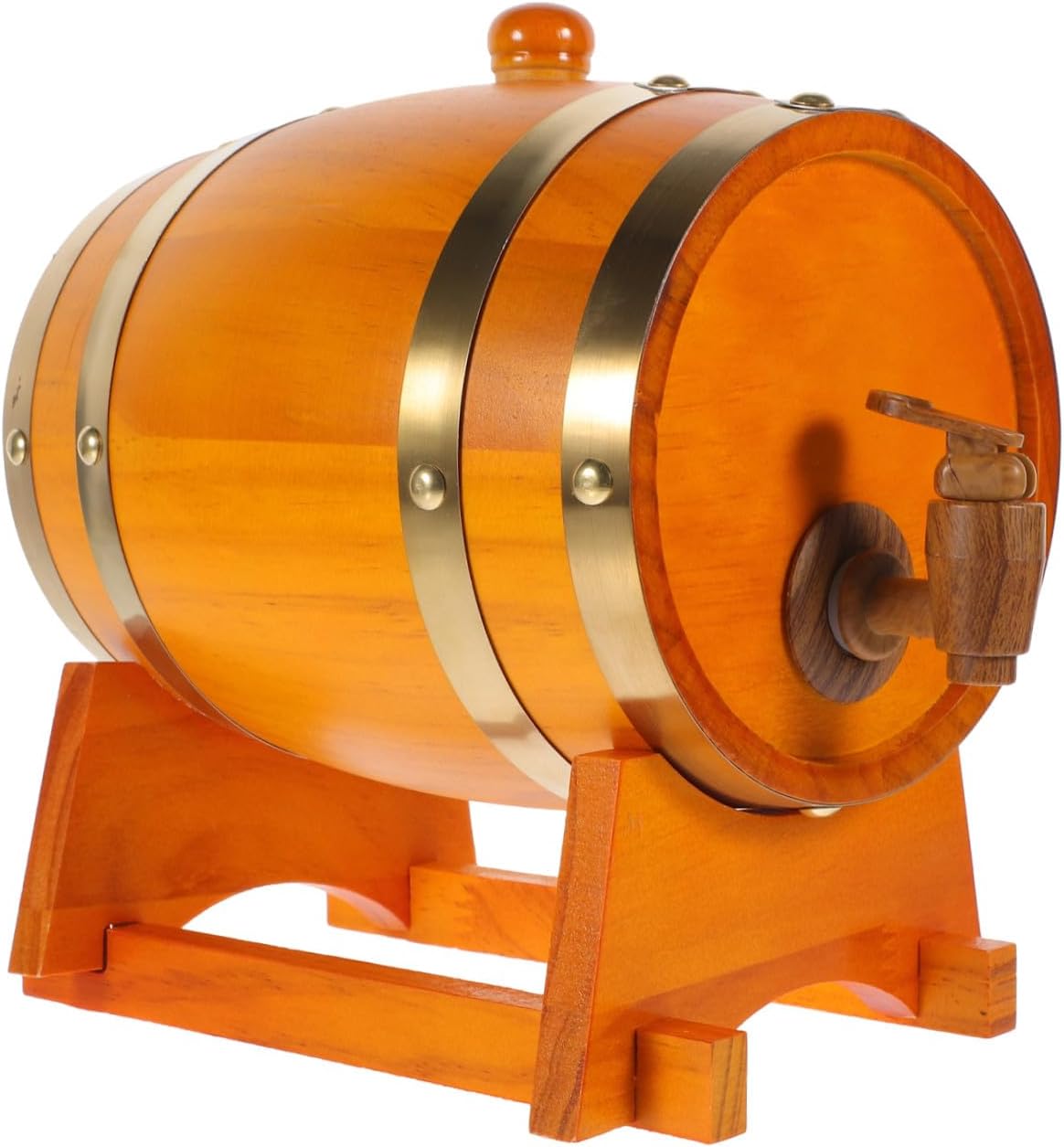 Alipis 1set Wooden Wine Storage Rustic Aging for Wine Whiskey Beer Craftsmanship for Home Bar Decor