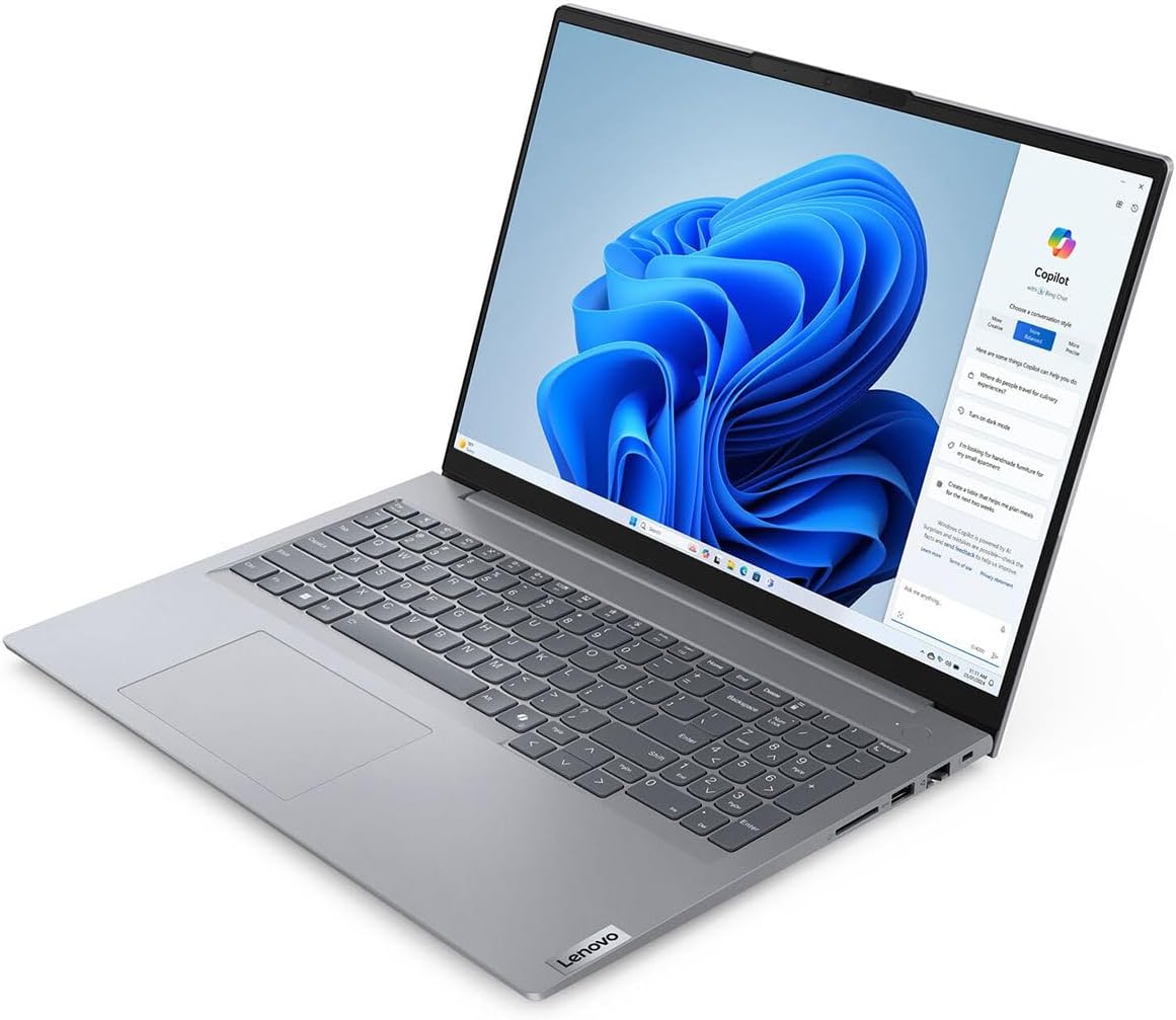 Lenovo ThinkBook 16 G7 ARP 21MW0002US 16" Touchscreen Notebook - WUXGA - AMD Ryzen 5 7535HS - 16 GB - 512 GB SSD - English (US) Keyboard - Arctic Gray