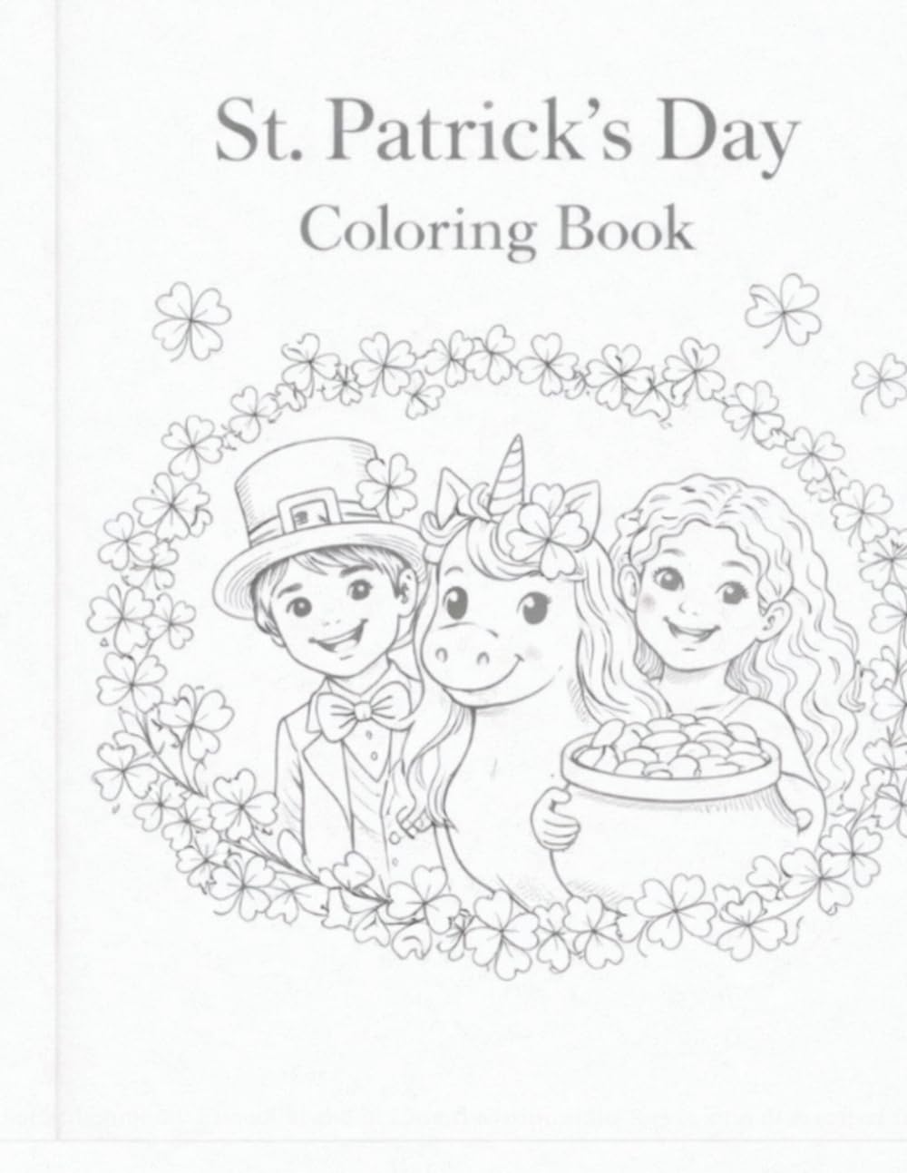 St. Patrick’s Day Coloring Book: Fun and Lucky Coloring pages for kids